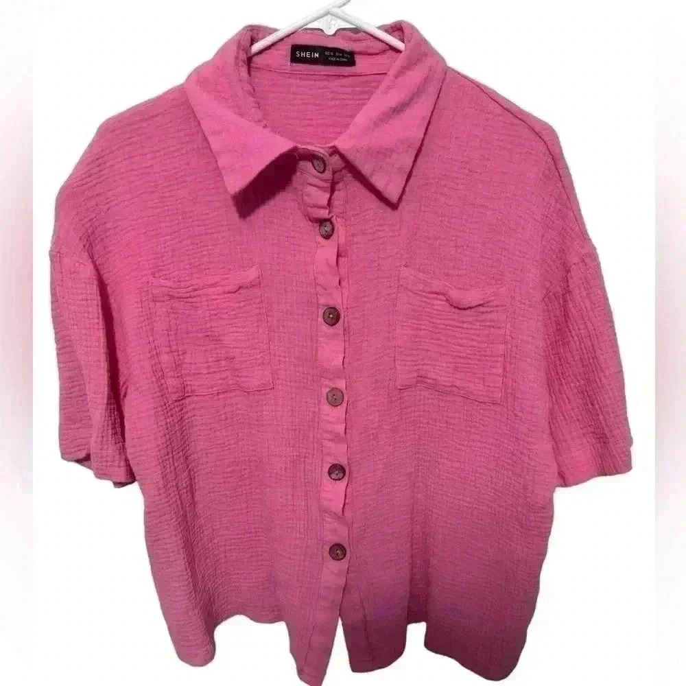 SHEIN Women’s Button Down Shirt